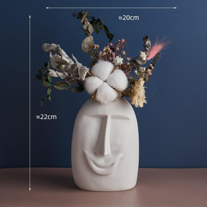 Silly Face Vases