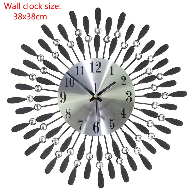 Feather Sun Wall Clock