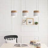Nordic Style Wooden Macaron Ceiling Light