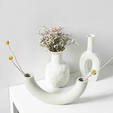 White Porcelain Vases
