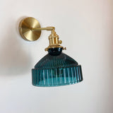 Antique Style Amber Wall Light