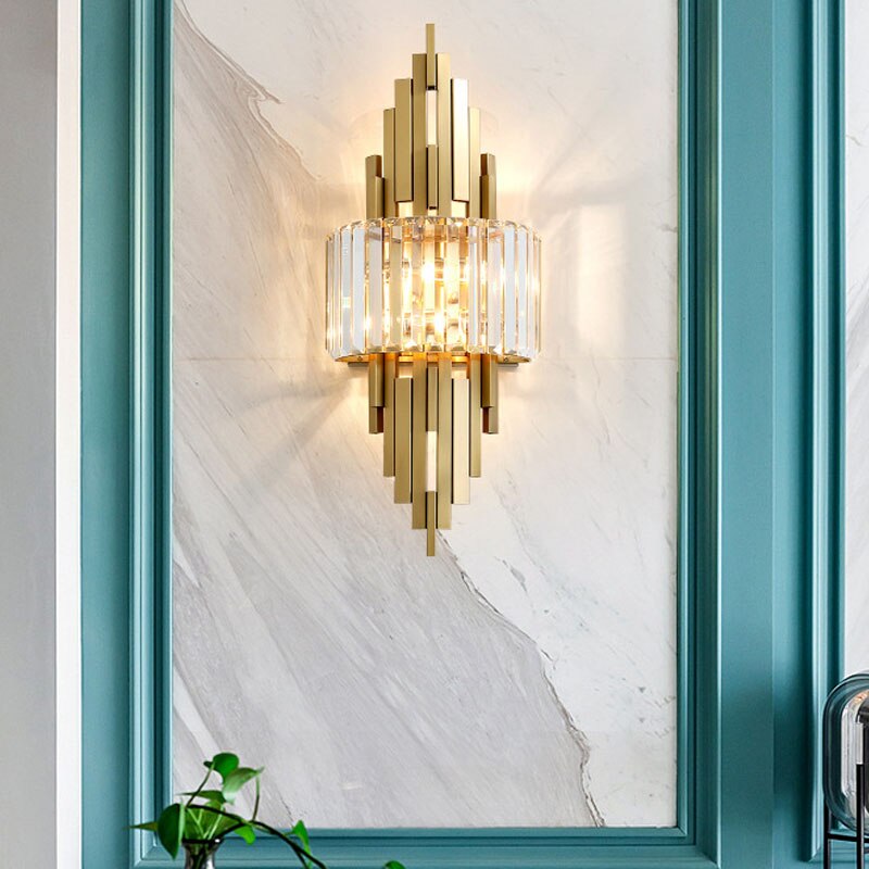 Golden Towers Wall Lamp