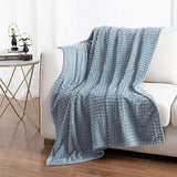 Soft Checkered Fleece Blanket