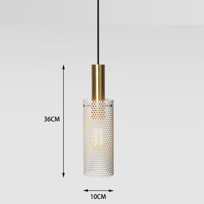 Nordic Style Cylinder Pendant Light