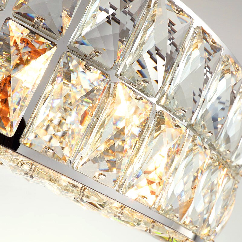 Crystal Luxury Golden Crown Chandelier
