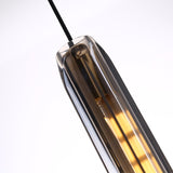 Nordic Style Transparent Torch Pendant Light