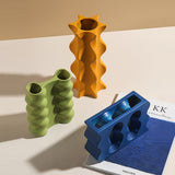 Colorful Curvy Vases