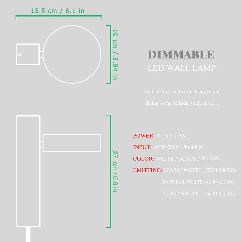 Minimalistic Rotational Lamp