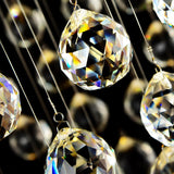 Modern Style Crystal Droplets Chandelier