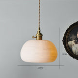 Nordic Style Ceramic Hanging Pendant Light N READY