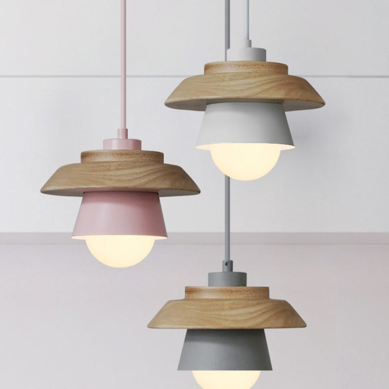 Modern Style Mushroom Ceiling Light