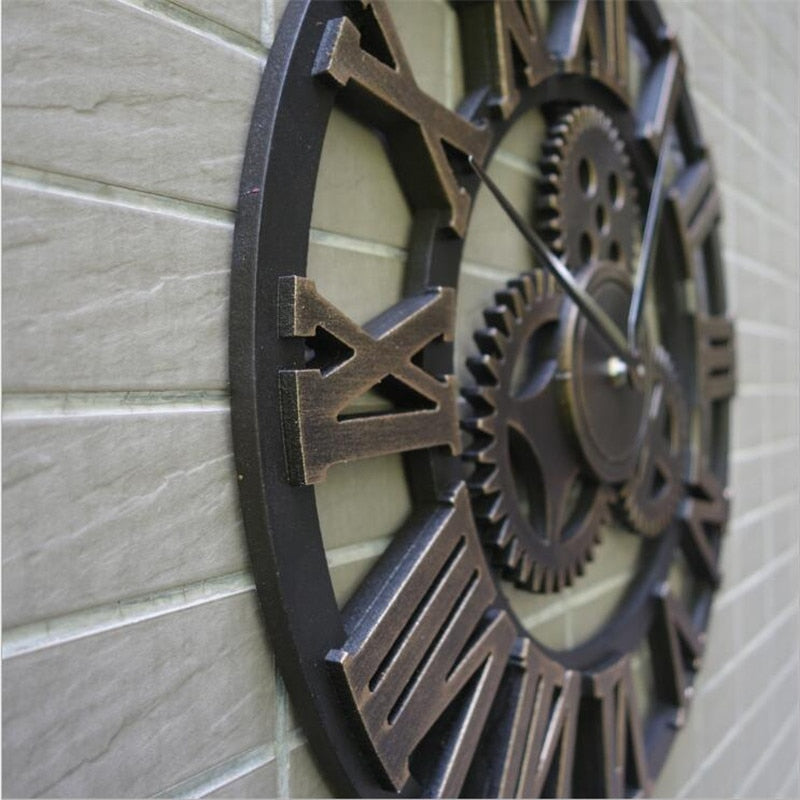 Gears Wall Clock