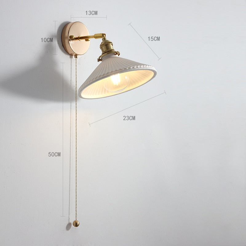 Modern Style Pull Chain LED Wall Light N READY