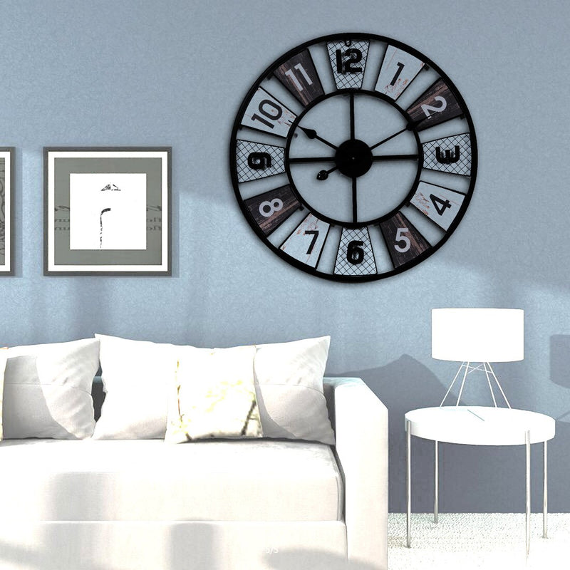 Retro Roulette Wall Clock