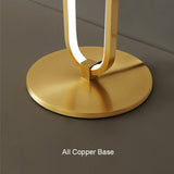 Oval Copper Floor Lamp