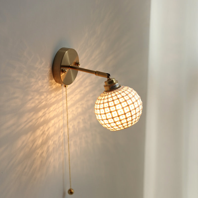 Modern Style Pull Chain Wall Light – NOOSH Decor