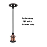 Industrial Style Polished Copper Pendant Light N READY