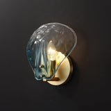 Creative Copper Shell Wall Lamp