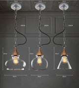 Industrial Style Vintage Edison Pendant Light