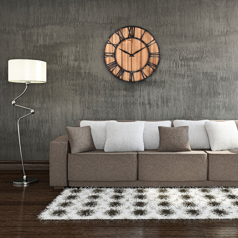 European Style Wooden Wall Clock