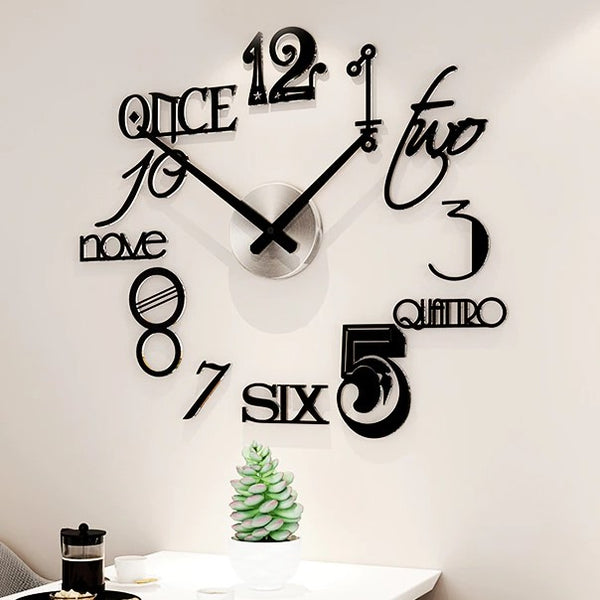 Groovy DIY Wall Clock