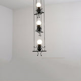 Modern Swinging Art LED Chandelier